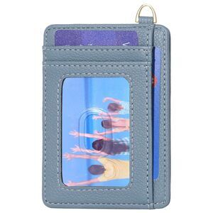 3611 Credit Card Holder Slim Minimalist Wallet, Front Pocket Purse RFID
